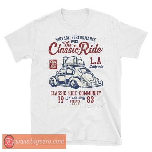 Classic Ride LA Beetle Bug T Shirt