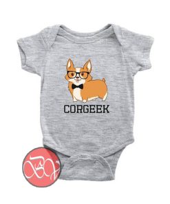 Corgeek Corgi Baby Onesie
