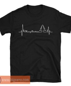 Merry Christmas Heartbeat Shirt