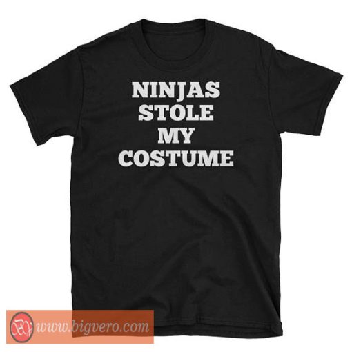 Ninjas Stole My Costume Tshirt - Cool Tshirt Designs - Bigvero.com