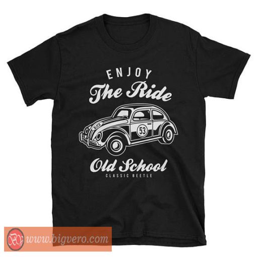 Old School Classic Style Beetle Tshirt