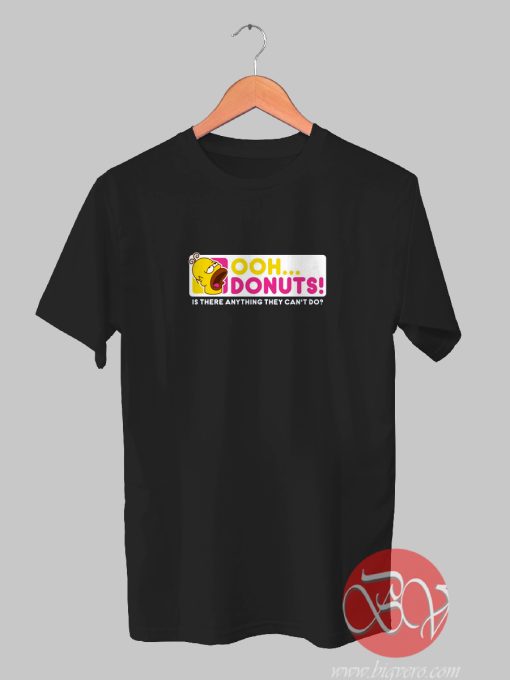 Ooh Donuts Tshirt - Ideas Tshirt - Cool Tshirt Designs - Bigvero.com