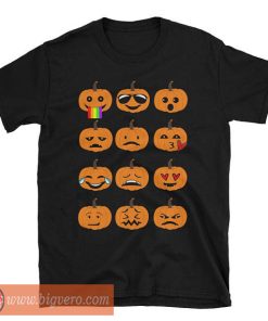 Pumpkin Emoji Shirt