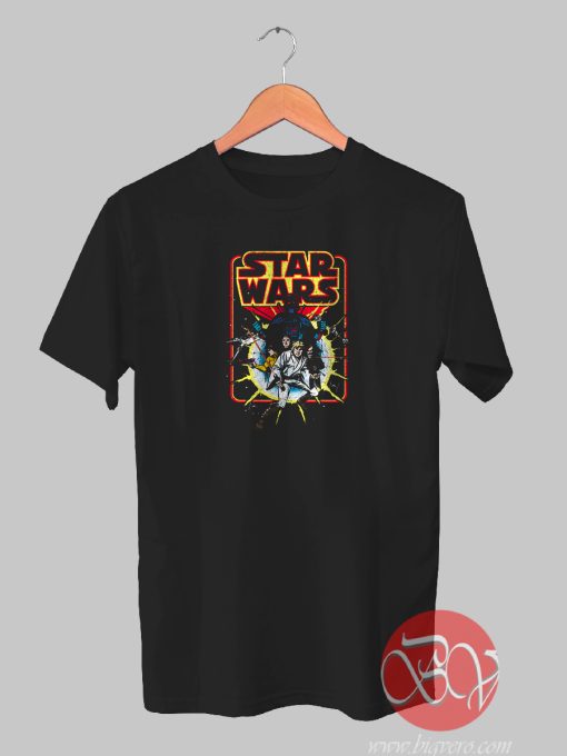 Retro Star Wars Comic Tshirt