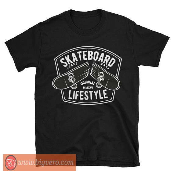 Skateboard Lifestyle Tshirt Cool Tshirt Designs