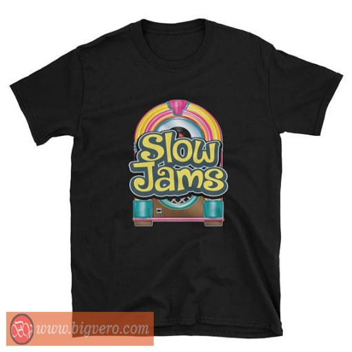 Slow Jams Retro Jukebox T Shirt