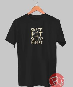 Skate Eat Sleep Repeat Tshirt