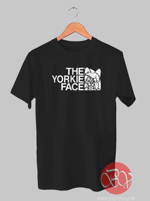 The Yorkie Face Tshirt
