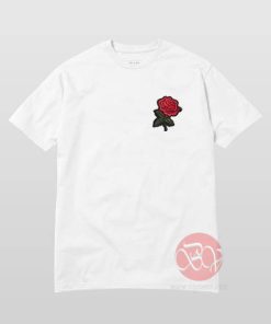Rose Embroidered T-Shirt
