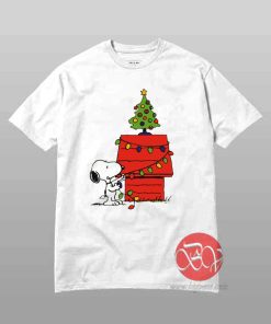 Christmas Snoopy Lights T-Shirt