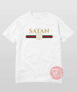Satan Gucci Parody T-Shirt