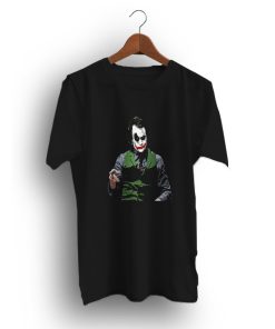 Dark Knight Fan Joker Art Halloween T-Shirt