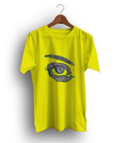 Evil Monochrome Blue Eyes Soft Grunge T-Shirt