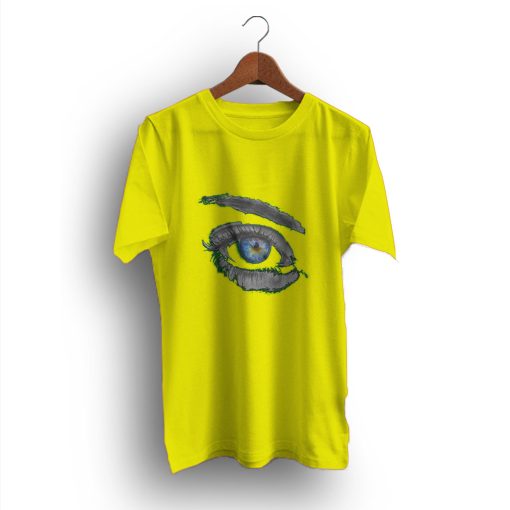 Evil Monochrome Blue Eyes Soft Grunge T-Shirt