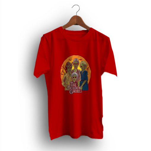 The Golden Ghouls Scary Halloween Movies T-Shirt