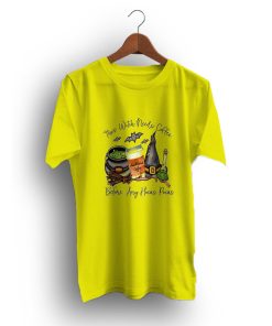 This Witch Needs Coffee Funny Halloween T-Shirt