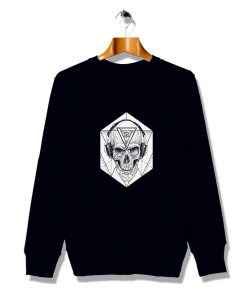 Skull Art Minimalism Cheap Awesome Sweatshirt