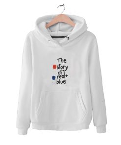 Awesome In Line The Story Of Red Plus Blue Hoodie