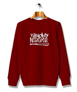 Naughty Queen By Nature Red Sweatshirt