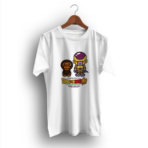 Playful Character Baby Milo Collaborative Dragon Ball T-Shirt