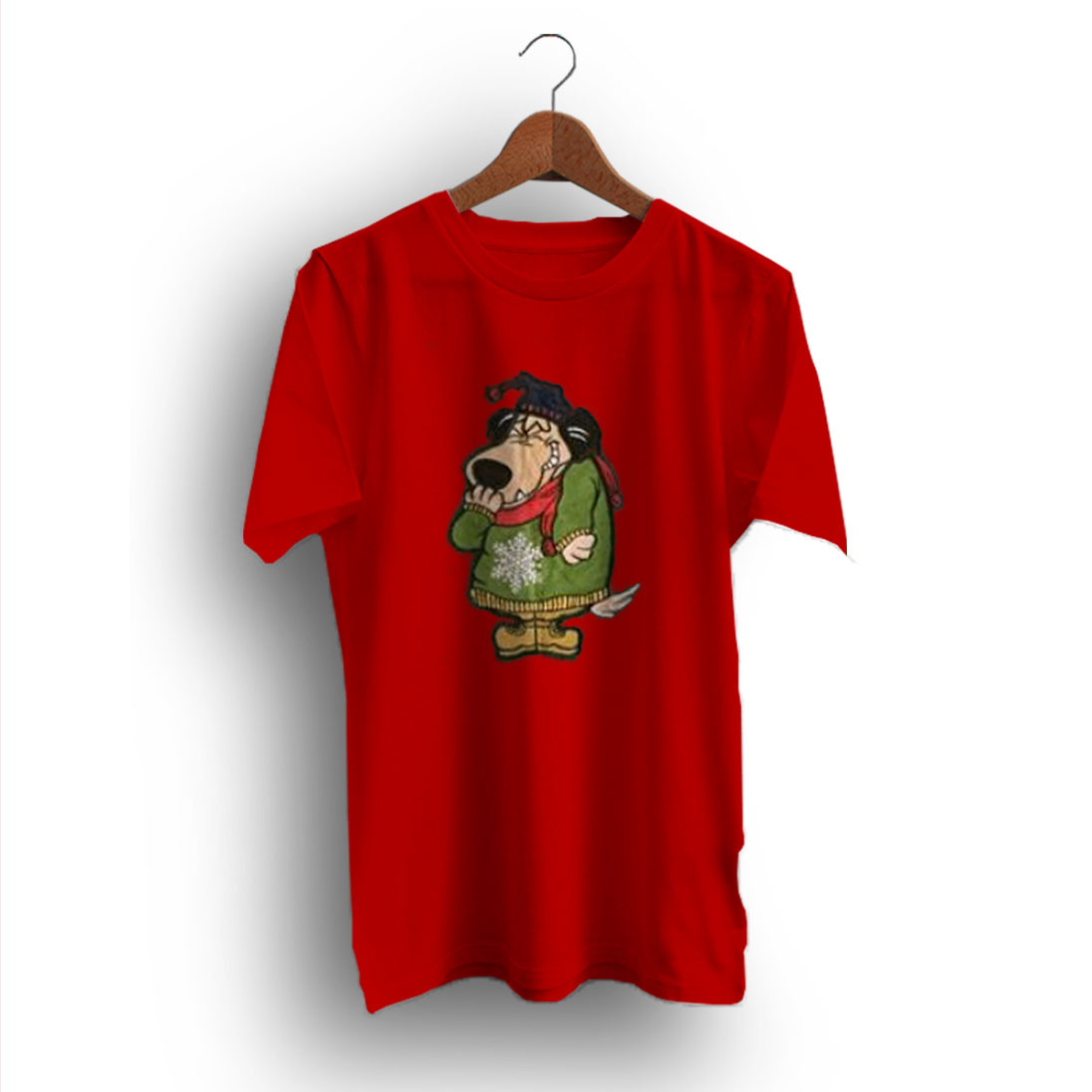 Anime Hanna Barbera Wacky Races Muttley T-Shirt Design Bigvero