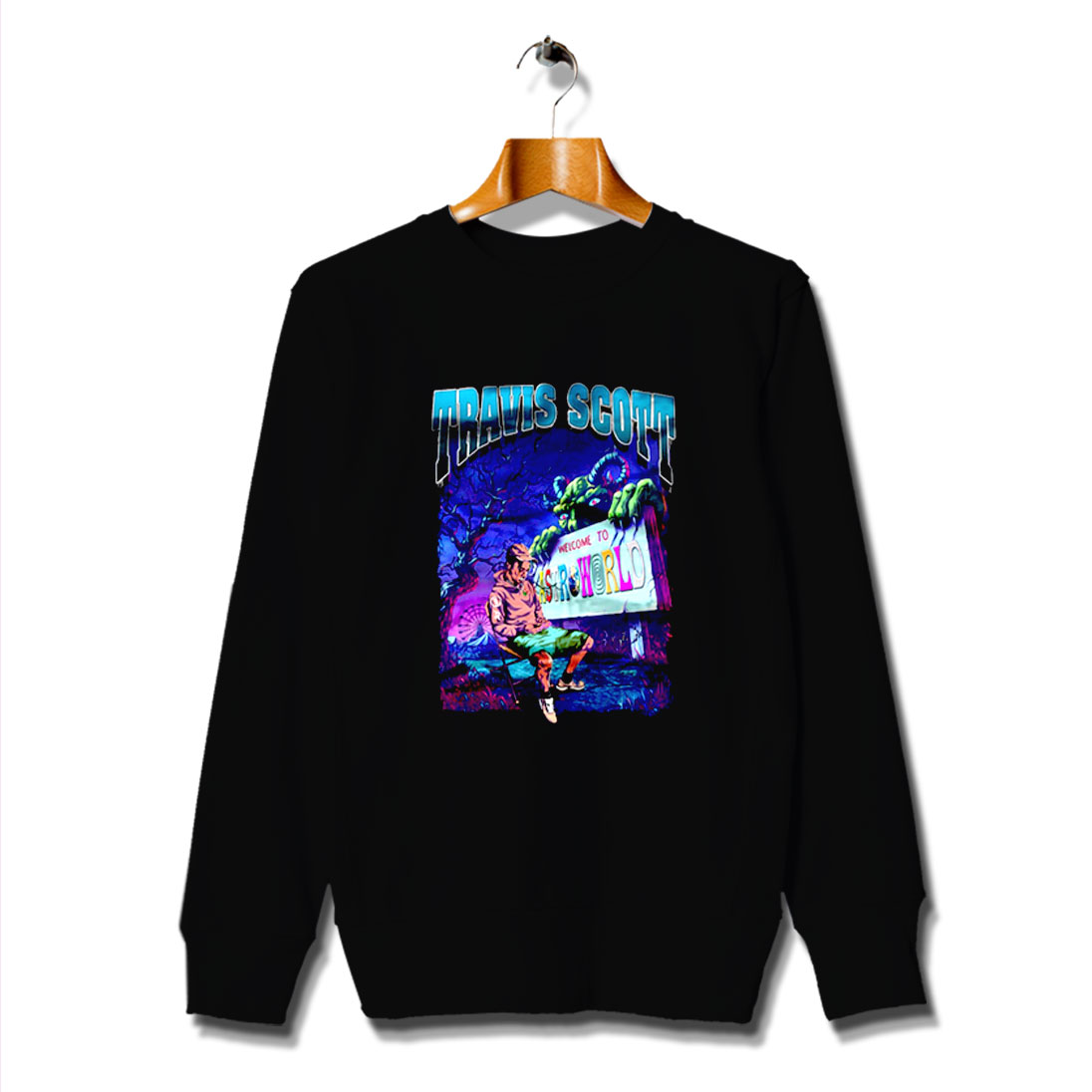 NEW- TRAVIS SCOTT - WELCOME TO ASTRO WORLD - T-SHIRT