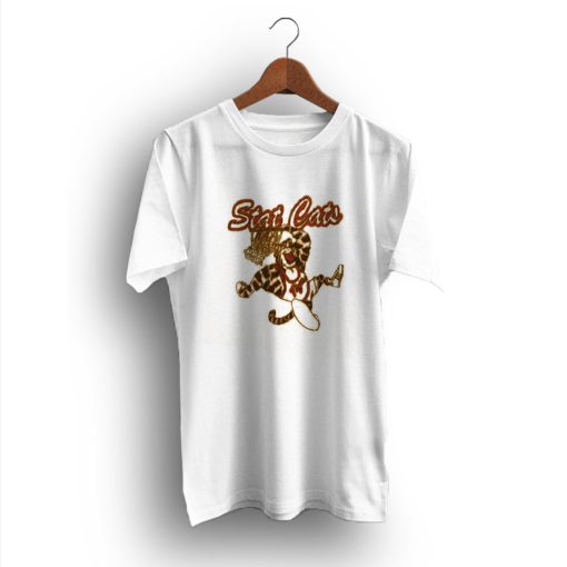 Sportswear Fan Stat Cats Tigers Basketball Vintage T-Shirt