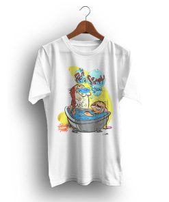The Kit Stands Lovable Ren And Stimpy Vintage T-Shirt