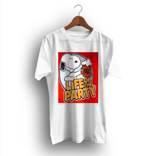 Life Of The Party The Peanuts Snoopy Beer T-Shirt
