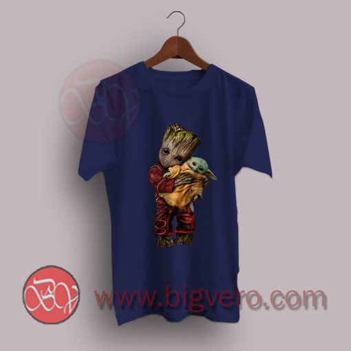 Adopt Baby Groot Holding Yoda The Child T-Shirt