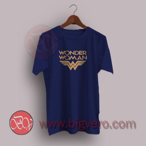 Wonder-Woman-Logo-Blue-T-Shirt