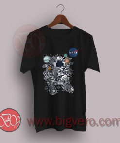 Astronaut-Planet-Ice-Cream-Nasa-T-Shirt