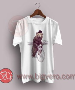 Barnabus Cycling Funny Cartoon T-Shirt