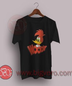 Black Halftone Kids Woody Peckker T-Shirt