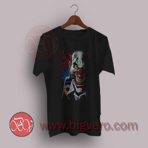 Insane Joker Clown Scary Evil T-Shirt