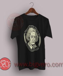 Science Einstein's Imagination Slogan T-Shirt