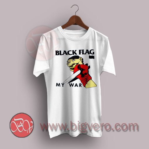 Black Flag Grunge My War T-Shirt
