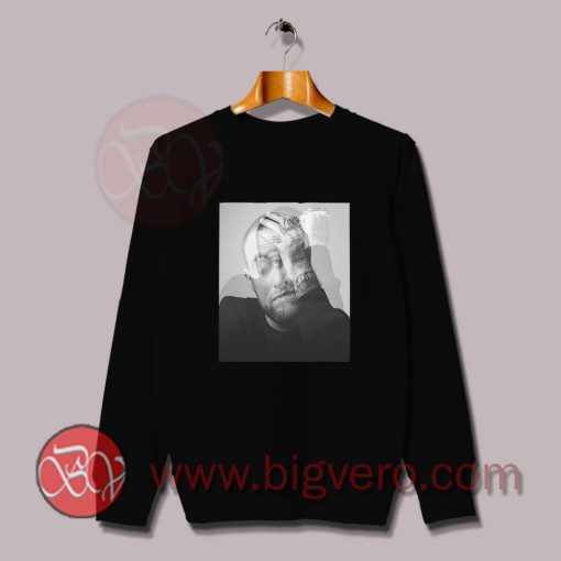 Portrait Rapper Mac Miller Sweatshirt