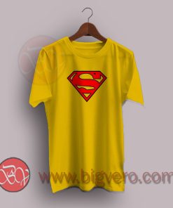 Superman Logo Yellow T-Shirt