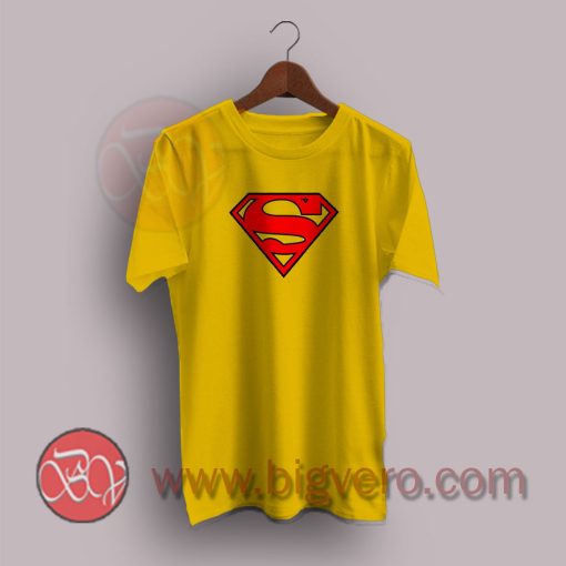 Superman Logo Yellow T-Shirt