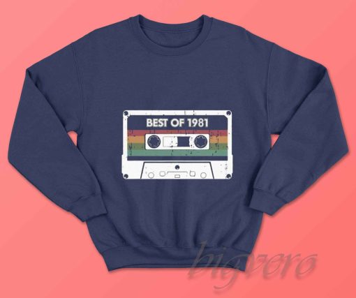 Best Of 1981 Sweatshirt Navy