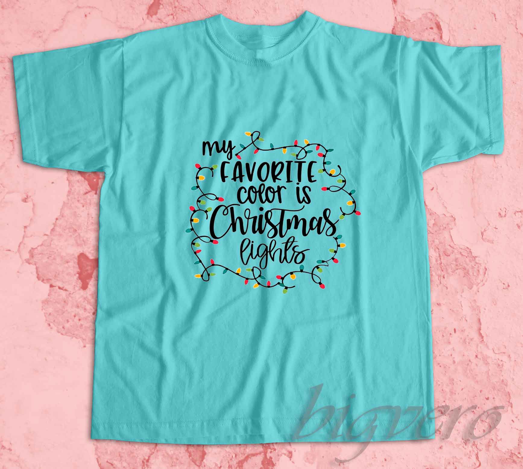 Buy Christmas Lights TShirt Unique Fashion Store Design