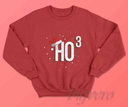 H03 Christmas Sweatshirt Red