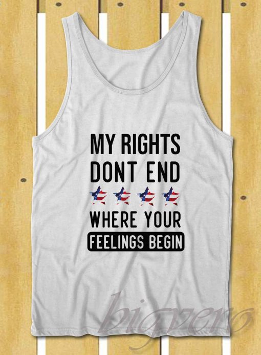 My Rights Dont End Tank Top