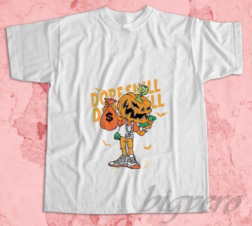 Pumpkin Dope Skill T-Shirt White