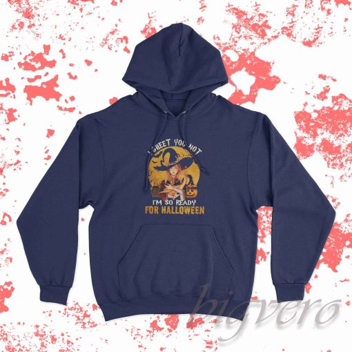 So Ready For Halloween Hoodie Navy