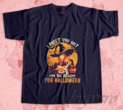 So Ready For Halloween T-Shirt Navy