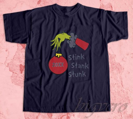 Stink Stank Stunk T-Shirt Navy