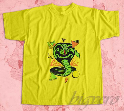 Vintage Cobra Kai T-Shirt Yellow