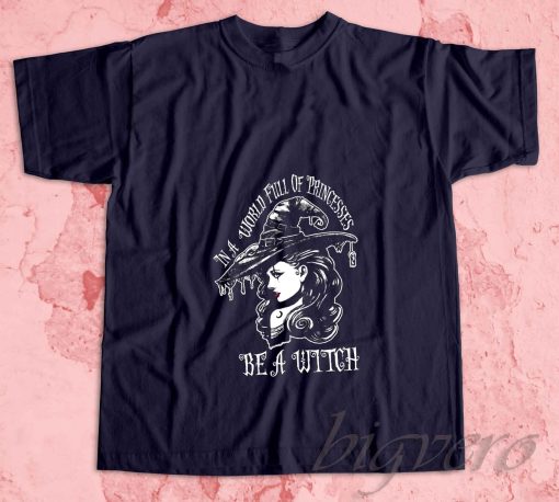 Witch Halloween T-Shirt Navy